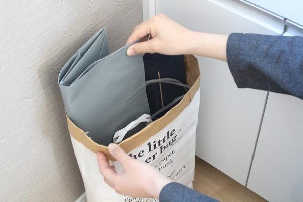 もう、考えない！Paris発ペーパーバッグでできるカンタン収納術[PR]