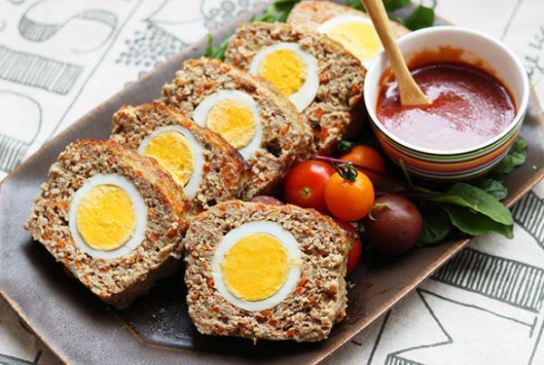 【イースター卵レシピ第4回】野菜多めのミートローフ[PR]