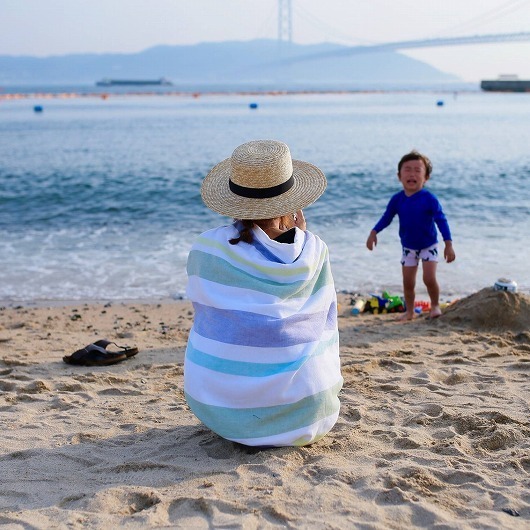 【累計販売数10000枚突破！】インスタグラマーさんの夏のお出かけを彩る「今治タオルケットハーフ」[PR]