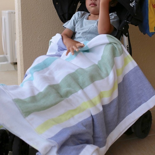 【累計販売数10000枚突破！】インスタグラマーさんの夏のお出かけを彩る「今治タオルケットハーフ」[PR]