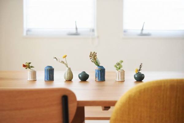 【もうすぐ、あきいろ作家市】　aya ogawaさんの小さな小さなフラワーベース[PR]