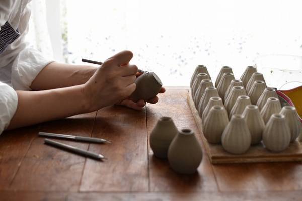 【もうすぐ、あきいろ作家市】　aya ogawaさんの小さな小さなフラワーベース[PR]