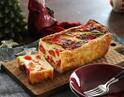 パウンド型で作ろう！クリスマスカラーのキッシュ[PR]