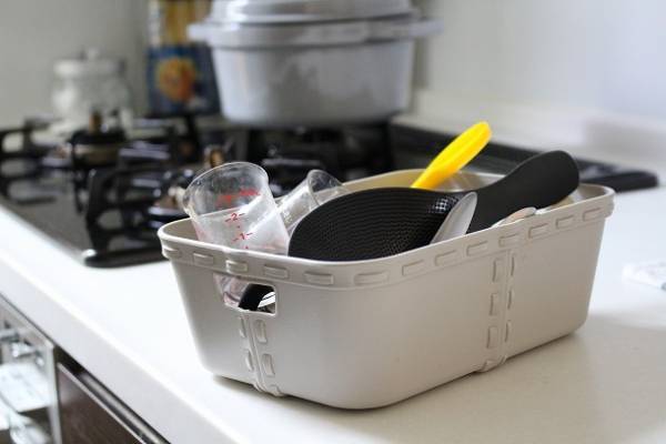 探していたのはこんなアイテム。フランス生まれの収納ボックスで、キッチンをおしゃれに演出