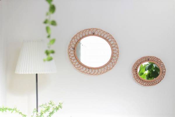 季節の変わり目に。ラタンミラーでできる簡単模様替えレッスン[PR]