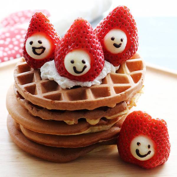 苺ちゃんパンケーキを作ろう！[PR]