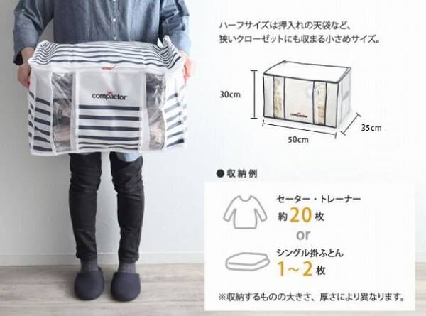 そろそろ冬物しまいませんか 圧縮収納テクニックで誰でも今スグ収納上手 Pr 18年4月28日 ウーマンエキサイト 2 3