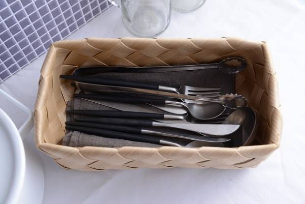 水まわりにも使えて便利！ 「Timb.洗えるカゴ」でスッキリ収納アイディア