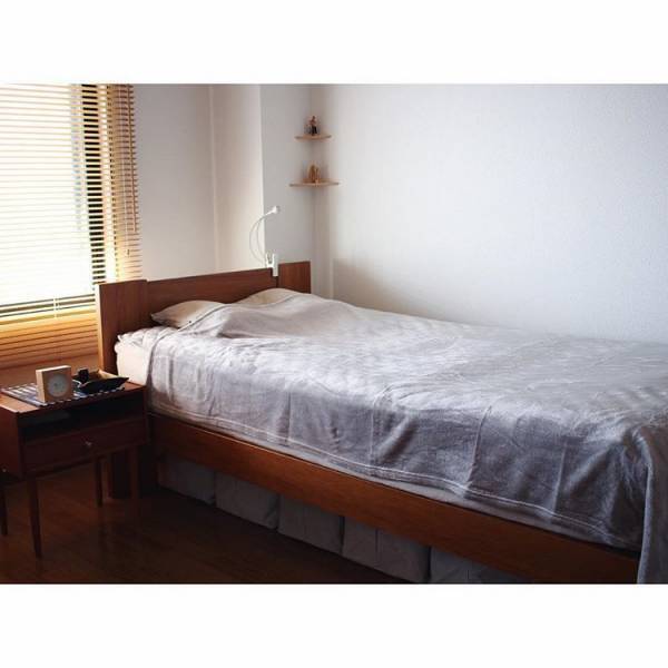 【インスタグラマーさんのもの選び】「#朝ベッドから出られなくなる毛布　」寝室コーデ集[PR]