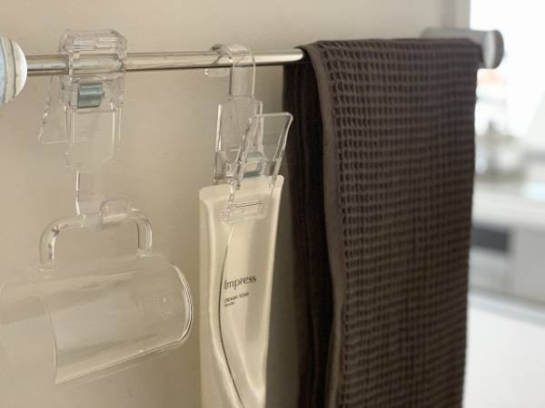 進化したフックで暮らやすさをレベルアップ！引っ掛けて使えるハンギングクリップ。[PR]