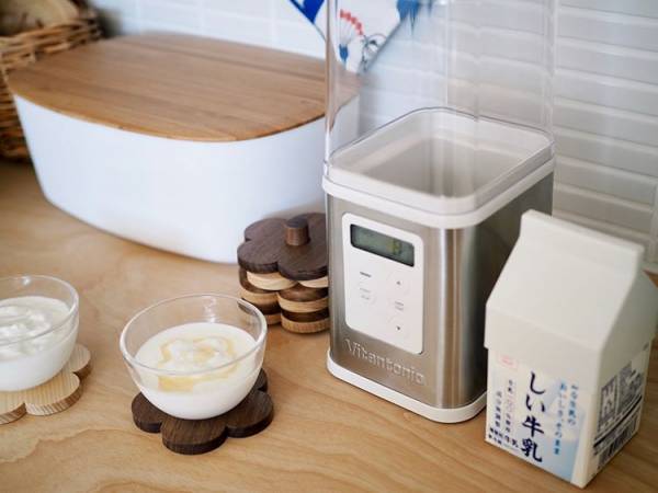 インテリア好きも絶賛！ すっきりスマートな「ヨーグルトメーカー」