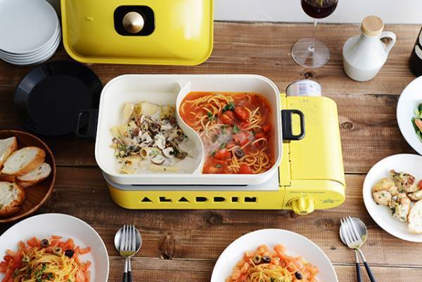 ガス火でおいしさUP！アラジンの魅せるホットプレート