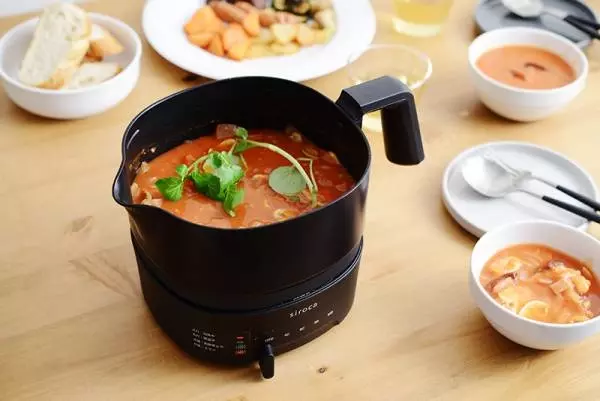 湯わかしも料理も、これひとつ。話題の「siroca おりょうりケトル ちょいなべ 」登場!