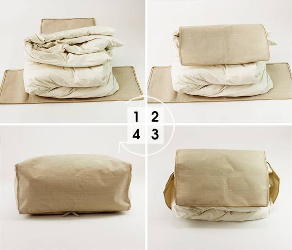 【冬寝具の衣替え】家族分の毛布がスッポリ！収納グッズ見つけました。[PR]