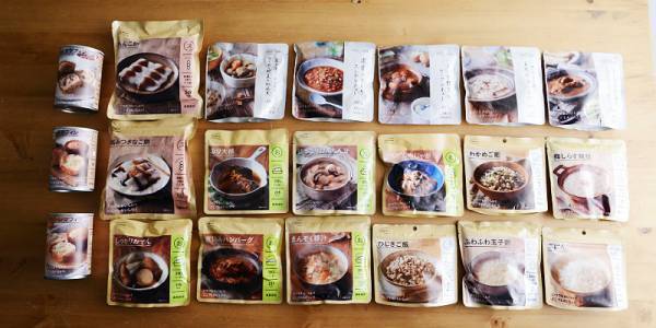 今どき「非常食」は、グルメなおいしさ＆見せ置きOKのデザイン！