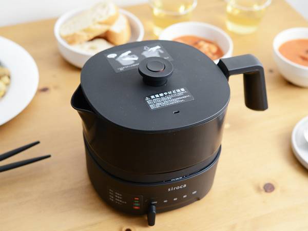 鍋料理からスイーツまで！  話題の調理できる電気ケトル「ちょいなべ」を使ってみた