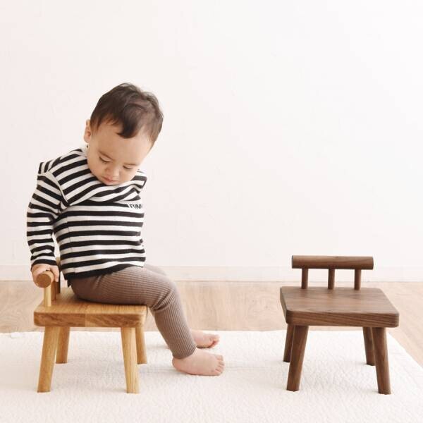 1歳の誕生日に選びたい　木のぬくもり感じる「こども椅子」