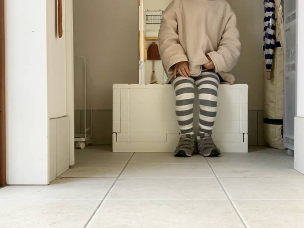 おしゃれ収納ボックス【グリッドコンテナー】活用レポ　 ベンチにもなる優れもの！