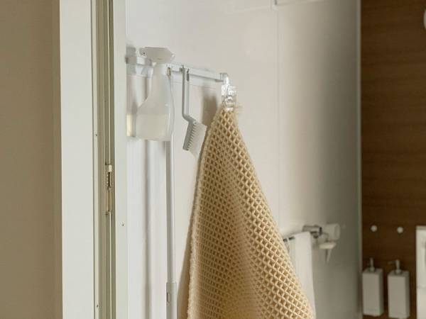 失敗のないバスルーム収納用品。選んだのはtowerのマグネットバスルームタオルハンガーワイド！[PR]