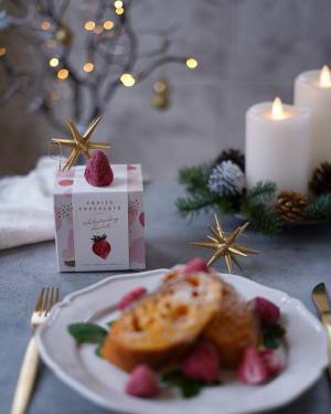 フードインスタグラマーさんはこう使ってる！【ホワイトいちごチョコ】アレンジレポ[PR]