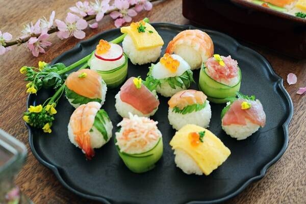 ひな祭り、卒業卒園のお祝いに。「モザイク寿司＆手まり寿司」で簡単＆華やかにおもてなし