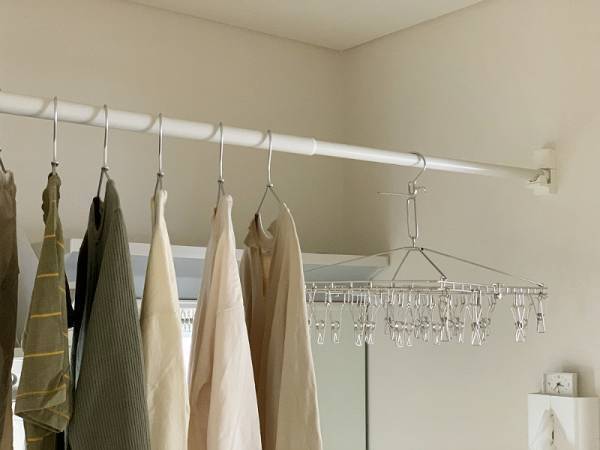 室内干しを快適に！ ランドリースペースを自由に増やせる「クーペン」