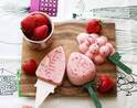 今の季節だけのお楽しみ、苺たっぷり「苺ミルクアイスバー」を作ろう[PR]