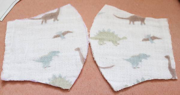 ふんわり4重ガーゼタオルで作る、子ども用マスク[PR]