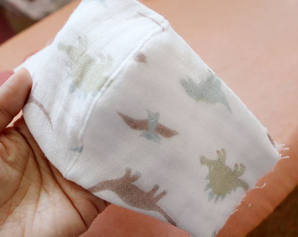 ふんわり4重ガーゼタオルで作る、子ども用マスク[PR]