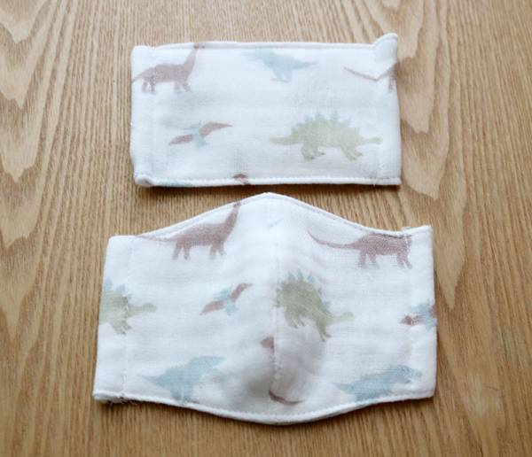 ふんわり4重ガーゼタオルで作る、子ども用マスク[PR]