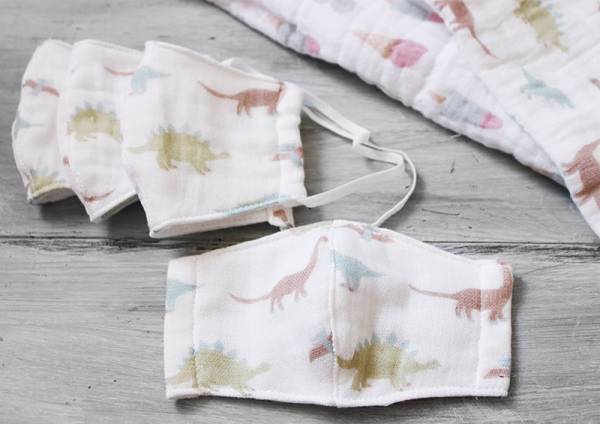 ふんわり4重ガーゼタオルで作る、子ども用マスク[PR]