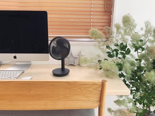 【インスタグラマーさんのものえらび】おうちに馴染むシンプルさが◎「ルーメナーのコードレス扇風機」[PR]