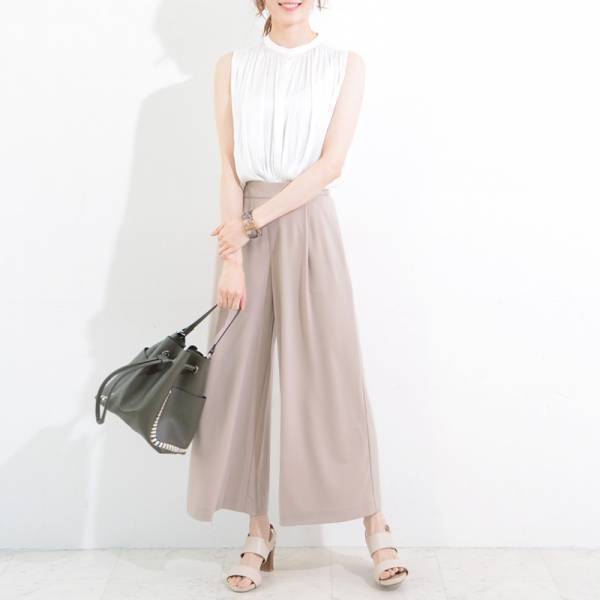 今年選ぶならこのワイドパンツ！低身長さんもOKな着こなしコーディネート６選[PR]