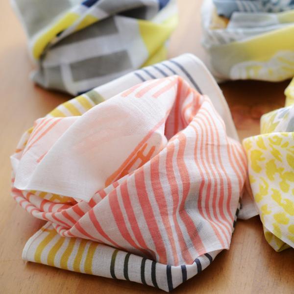 手ぬぐいデビューに！可愛さ＆肌触り＆お手入れ◎と三拍子揃った「にじゆらガーゼ手ぬぐい」[PR]