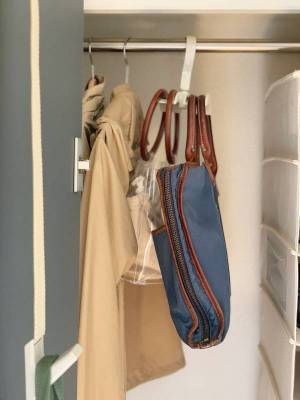 バッグの散らかり防止に！収納のお助けアイテム「バッグハンガー」[PR]