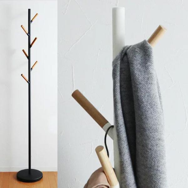 コートの置き場所どうしてる？　家中どこでも使えるコートハンガーが人気