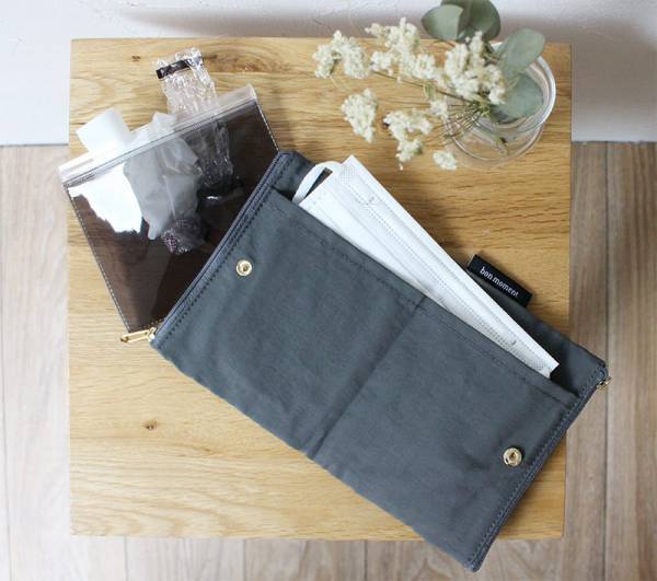 予備マスクと除菌＆ケアグッズをひとまとめ！ボンモマンの「マスクポーチケース」みんなの使用レポ[PR]