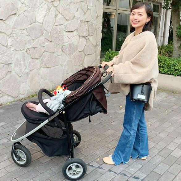 ベビーの防寒対策どうしてる？ちょっとお出かけに断然使える！「ママポンチョ」[PR]