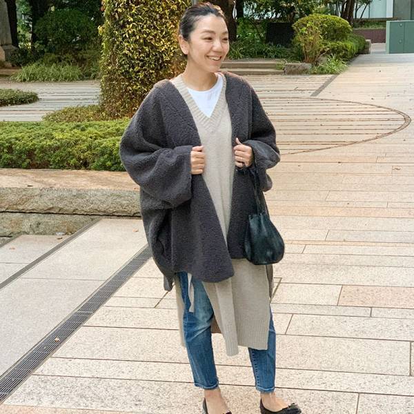 ベビーの防寒対策どうしてる？ちょっとお出かけに断然使える！「ママポンチョ」[PR]