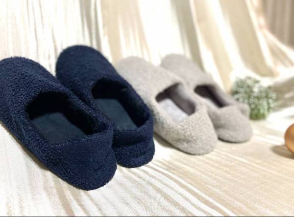 気持ち良すぎて、溺愛してます。素足で履ける、もこもこループボア ルームシューズ[PR]