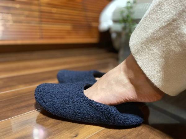 気持ち良すぎて、溺愛してます。素足で履ける、もこもこループボア ルームシューズ[PR]