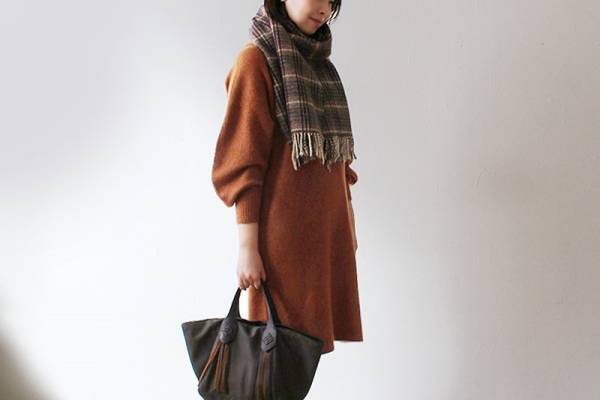 ニットチュニックワンピ今年はどう着る？身長別スタッフ着用コーディネート集[PR]