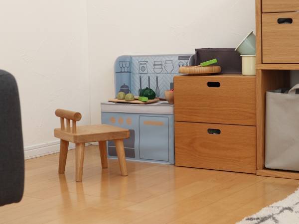 男の子にも◎、収納ボックスにもなる「小さなおままごとキッチン」。[PR]