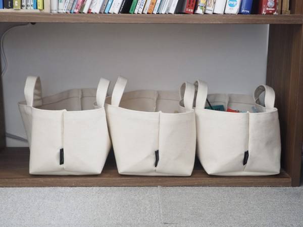 小物収納に便利。何個でも持っていたくなる「目隠しできる収納トート S」[PR]
