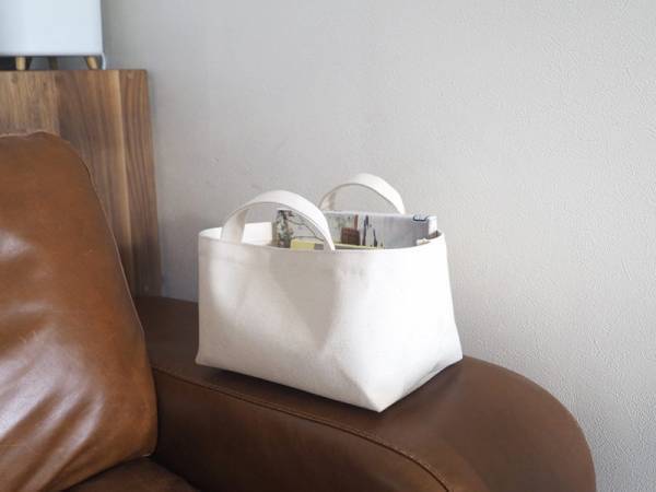 小物収納に便利。何個でも持っていたくなる「目隠しできる収納トート S」[PR]