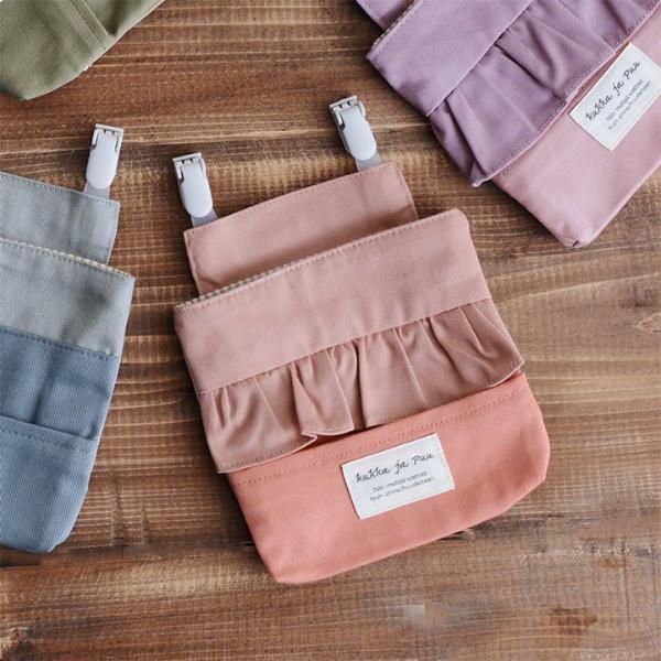 入学準備の必須アイテム。どんな洋服にも合って取り出しやすい「移動ポケット」[PR]