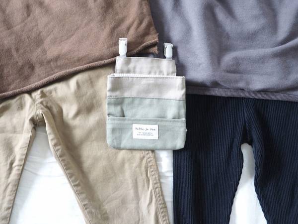 入学準備の必須アイテム。どんな洋服にも合って取り出しやすい「移動ポケット」[PR]