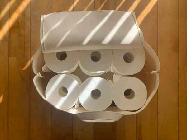 大人気の「bon moment　目隠しできる帆布素材の収納トートL」シンデレラフィット術。[PR]