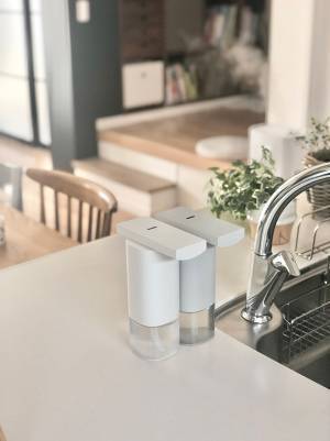 手洗い・消毒がスムーズに！ 「±0のオートディスペンサー」使用レポ