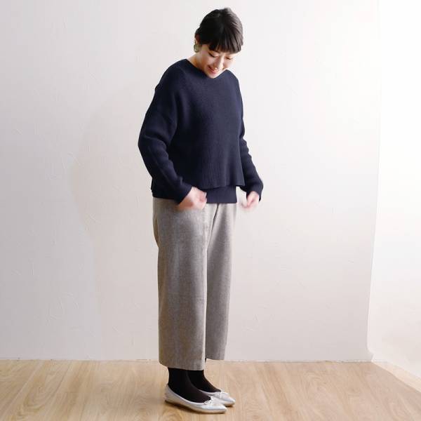 春服！まず買い足すならコレ「旬顔ニットレイヤード」4人のスタッフの試着レポ[PR]